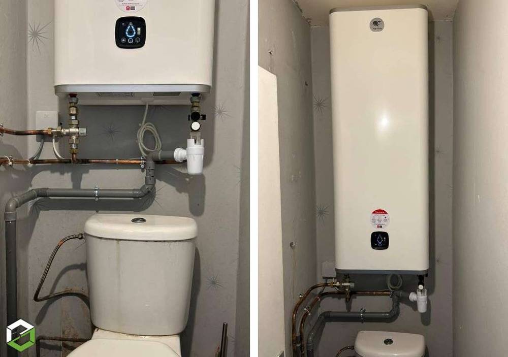 Installation d'un chauffe-eau connecté Atlantic - Entreprise RGE
