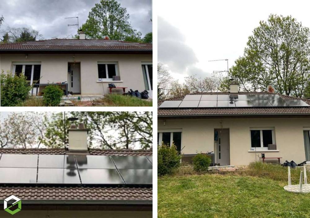 INSTALLATION DE PANNEAUX PHOTOVOLTAIQUES ST BAUDILLE DE LA TOUR