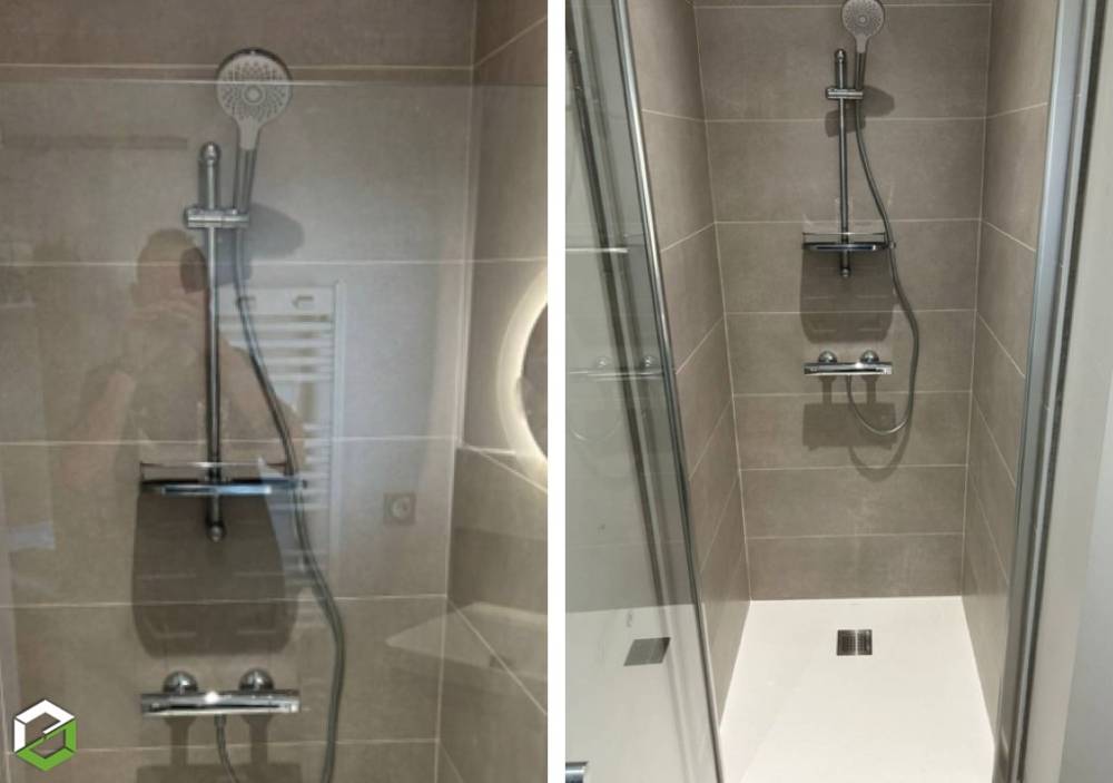 Rénovation d'une douche suite parentale TREPT