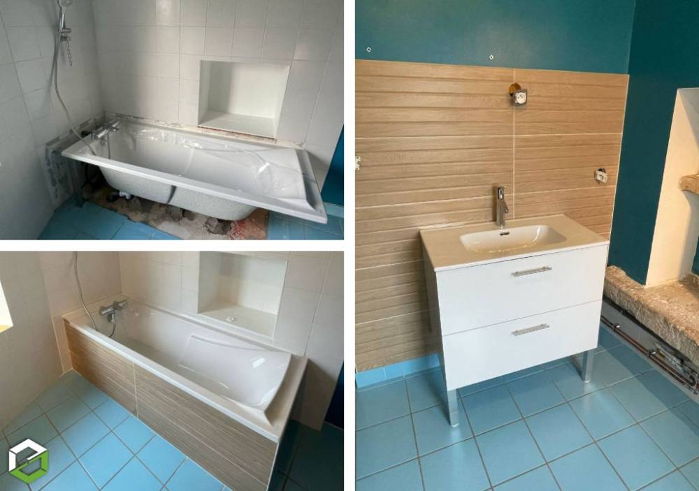 Rénovation d'une salle de bain CHOZEAU